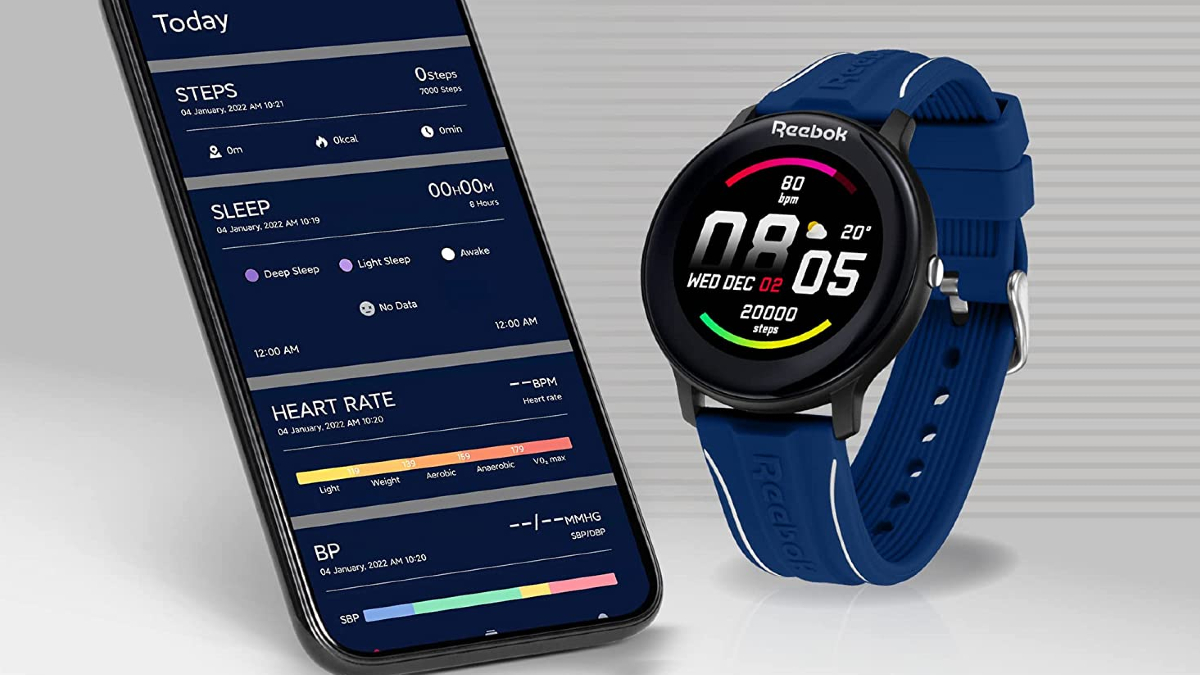 Reebok ActiveFit 1.0 Smartwatch With Heart-Rate Monitor, 15-Day Battery Launched in India