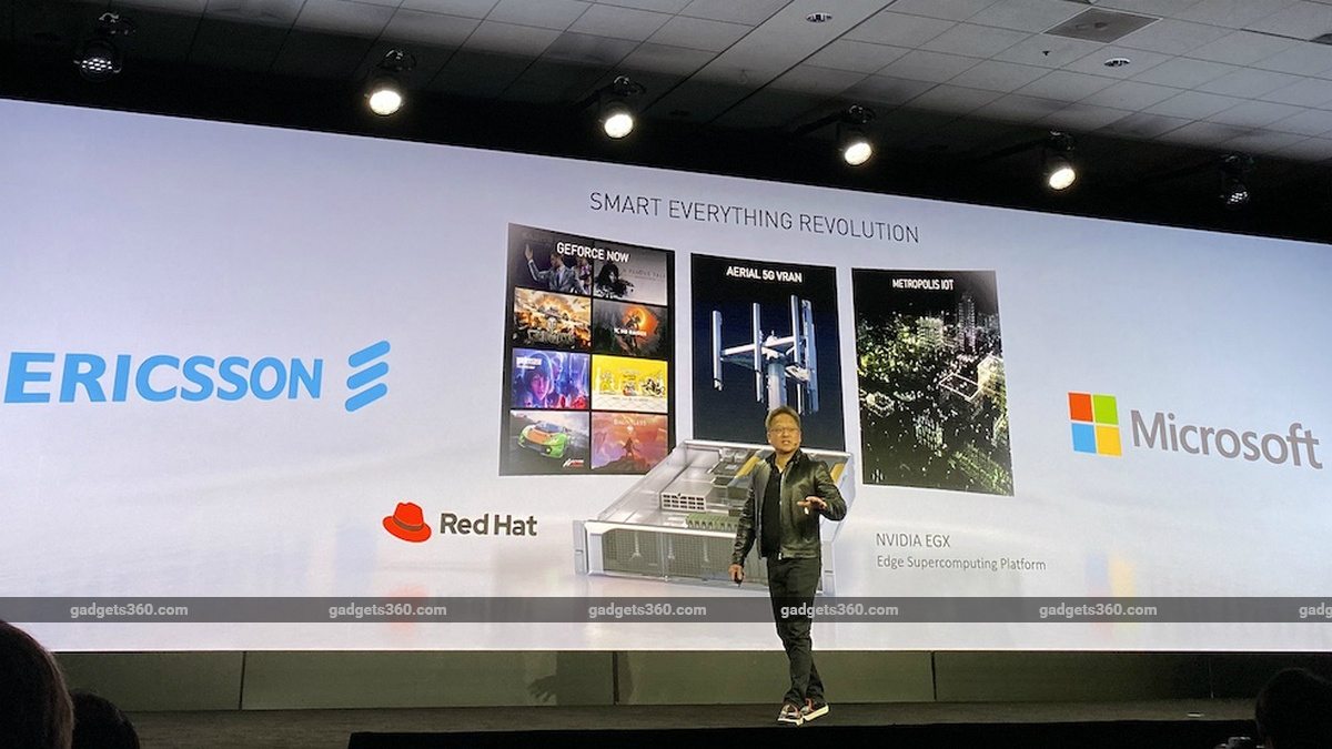 Nvidia Announces New Partnerships With Ericsson, Microsoft, and Red Hat Focussed on 5G, AI, IoT