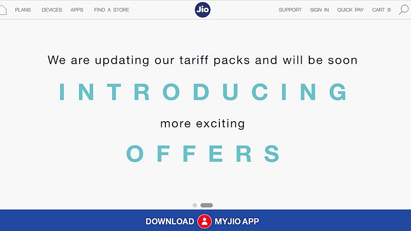 With Jio Summer Surprise Offer Suspended, Reliance Jio Promises to Unveil New Tariff Packs and 'Exciting' Offers Soon