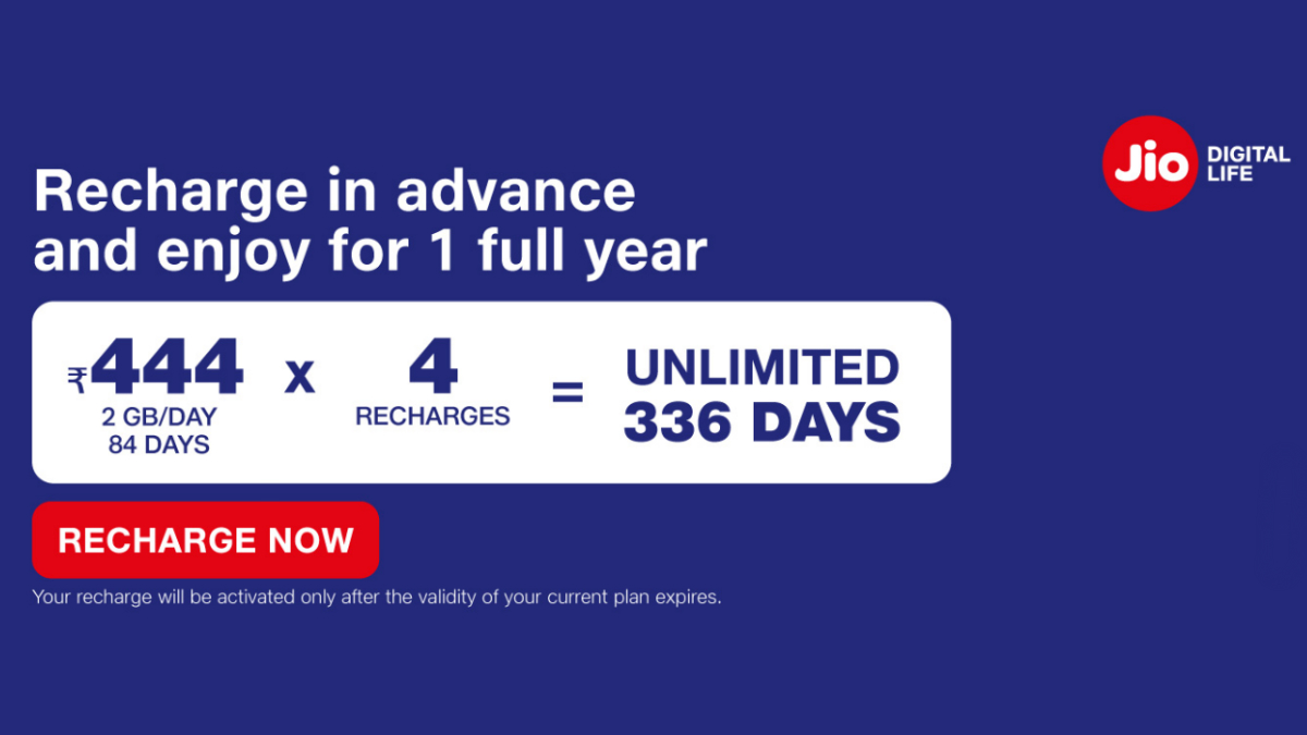 Jio Introduces Rs. 1,776 All-in-One Prepaid Recharge Option Ahead of Tariff Hike