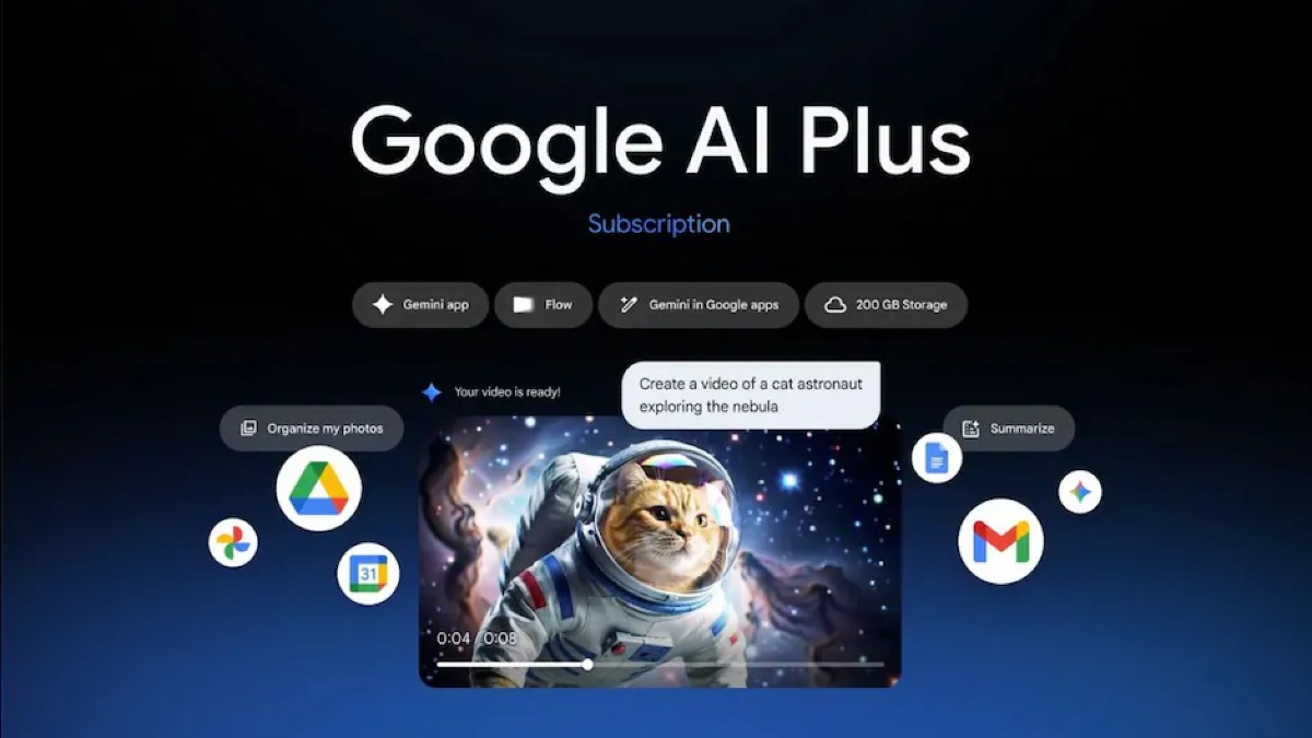 Google AI Plus লঞ্চ হল ভারতে, সহজে AI ছবি ও ভিডিও বানানোর পাশাপাশি 200GB স্টোরেজ ফ্রি পাবেন