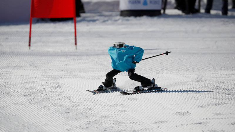 Winter Olympics: Robots Take to the Slopes on Sidelines