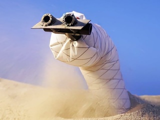 This Snake-Like Robot, Inspired By Plants, Can Burrow Through Sand And Soil