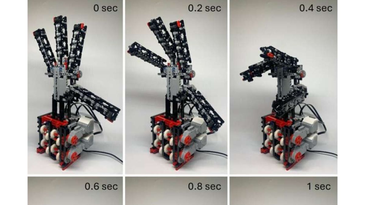 16-Year-Old Student Creates Lifelike Robotic Hand Using LEGO Parts