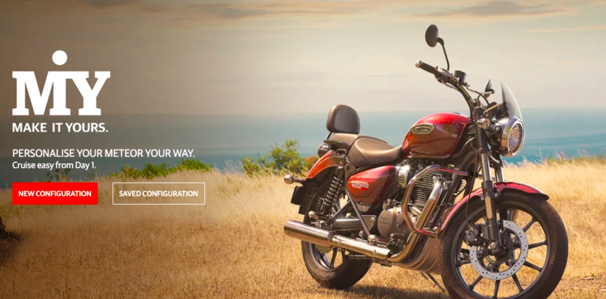 Royal Enfield &lsquo;Make It Yours&rsquo; Is a Unique Online Tool That Lets You Customise and Book Your New Motorcycle
