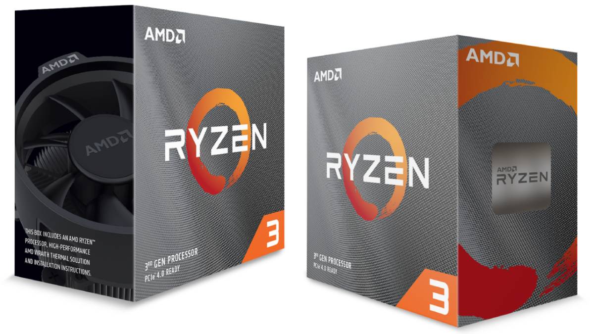 AMD Ryzen 3 3300X, Ryzen 3 3100 Entry-Level CPUs Launched; B550 Value Chipset With PCIe 4.0 Coming Soon