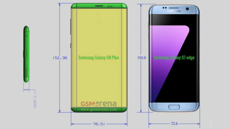 Samsung Galaxy S8 Leaks Reveal Selfie Camera Autofocus, Dimensions, and Model Numbers