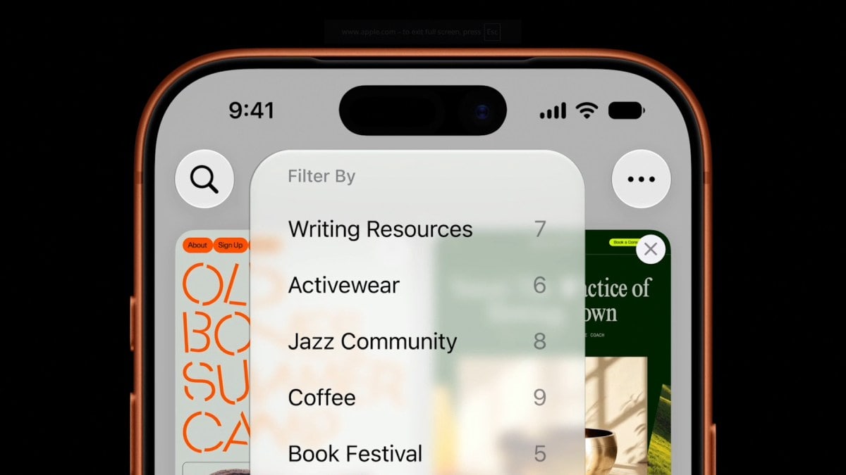 safari app ios27 inline Safari
