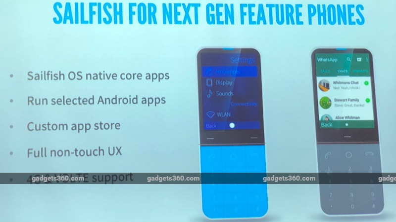 Jolla Sailfish 3 OS Launched at MWC 2018, Aimed 4G Feature Phones