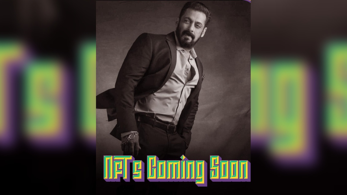 Salman Khan Announces NFT Collection With BollyCoin, a Marketplace Dedicated to Bollywood-Themed NFTs