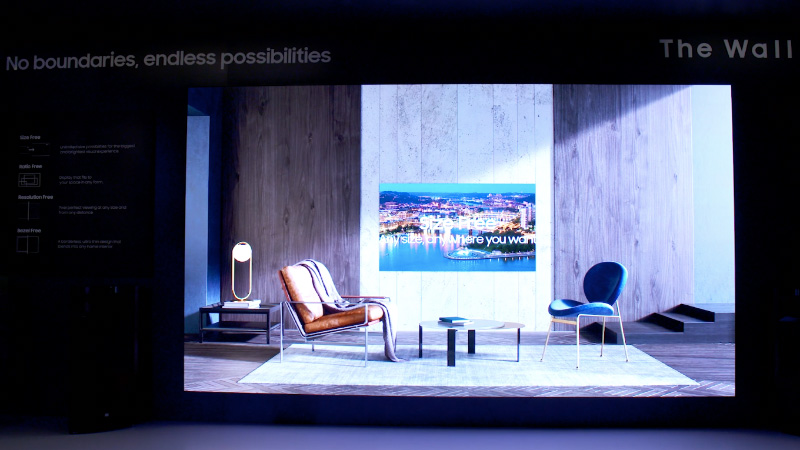 CES 2019: Samsung Showcases 219-Inch TV at CES 2019, Announces Support for Google Assistant and Amazon Alexa