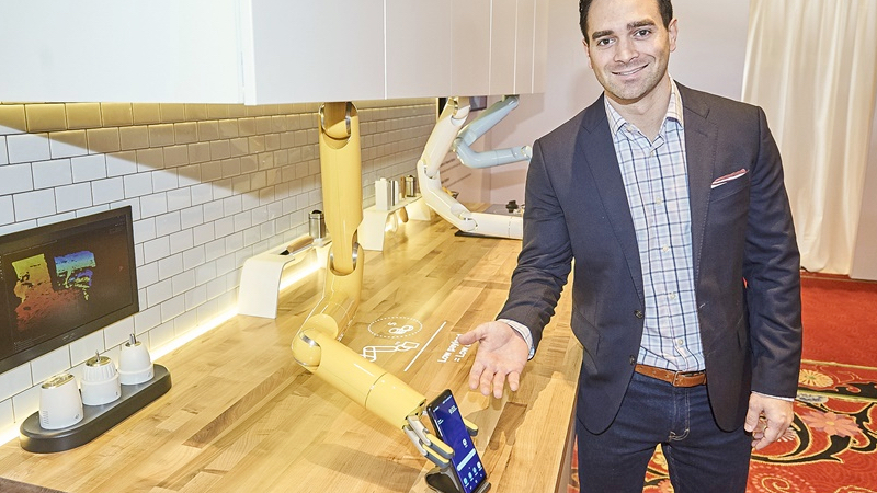 Samsung Launches New Robots to Make Your Lives Easier, Including a Robotic Arm That Helps in the Kitchen