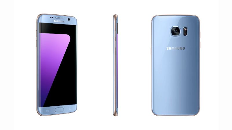 Samsung Galaxy S7 Edge Blue Coral Variant Now Available in India; Black Pearl Colour Variant Launched