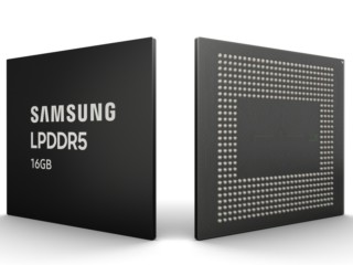 Samsung Begins Mass Production of First 16GB LPDDR5 DRAM Module for Premium Smartphones