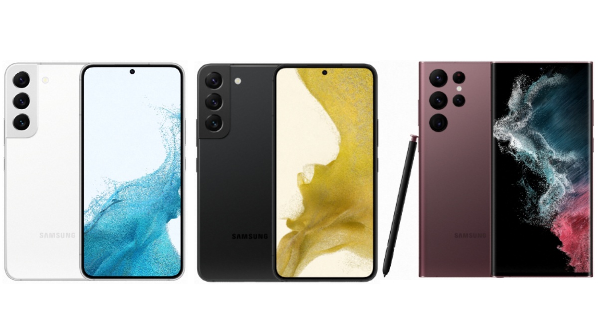 Samsung Galaxy S22 vs Galaxy S22+ vs Galaxy S22 Ultra: Price, Specifications Compared