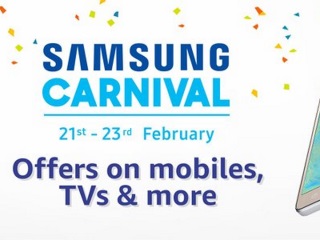 Samsung Carnival on Amazon India Starts Tuesday With Discounts on Smartphones, Tablets, and More