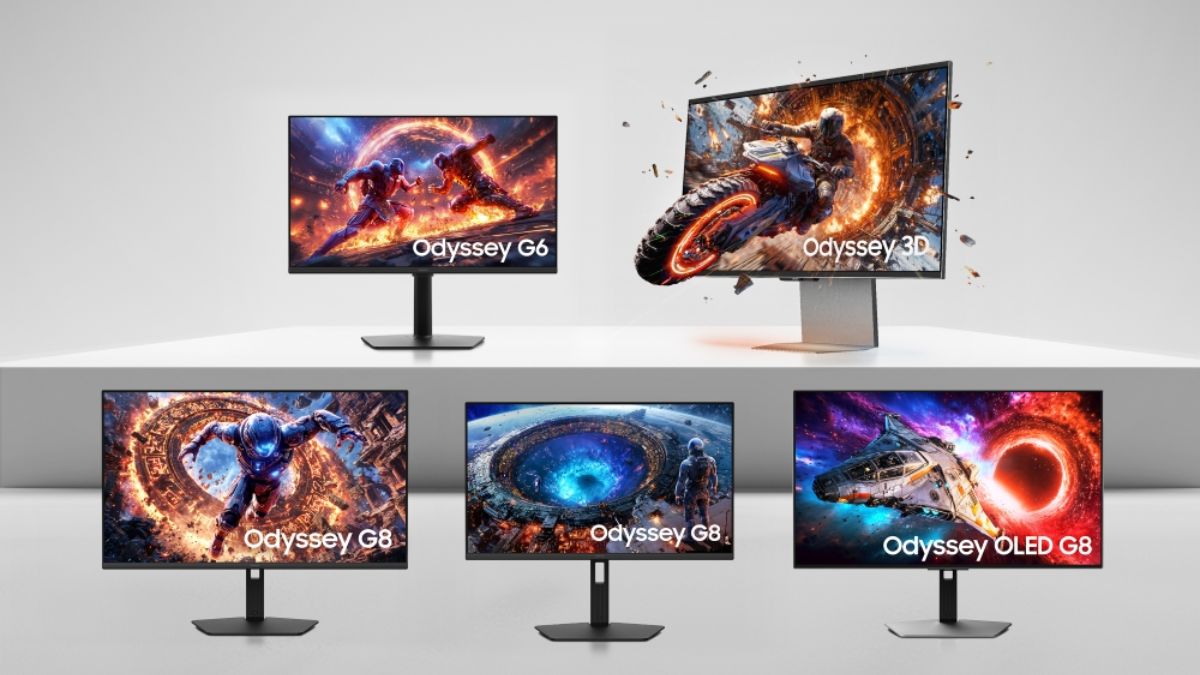 Samsung 6K 3D Odyssey G9, Four Other Monitors Unveiled Ahead of CES 2026