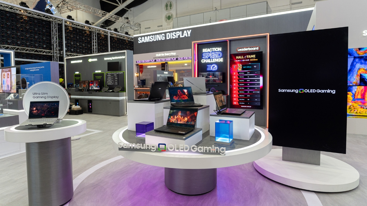 Computex 2026: Samsung Display to Showcase 4K 360Hz QD-OLED, Handheld Gaming OLED Panels
