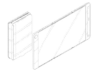 Samsung Display Patent Hints at Tri-Fold Phone With Two Hinges, S Pen Support