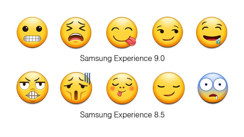 Samsung Experience 9.0 Brings Not Just Android Oreo, But Tons of New Emojis