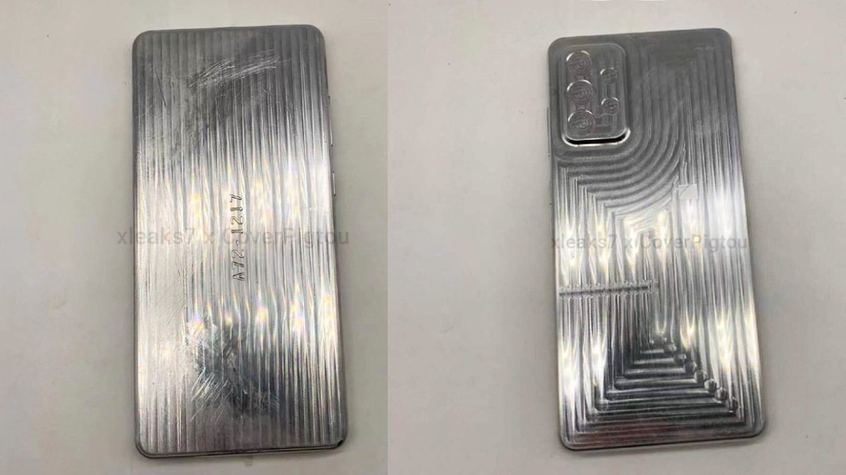Samsung Galaxy A72 Design Tipped via Aluminium Case Mold Photos, Could Be Launched in March