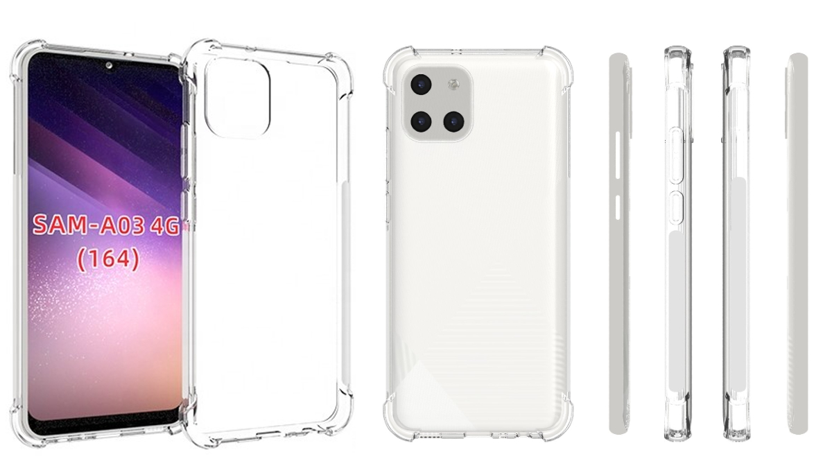 Samsung Galaxy A03 Renders Leak Online, Triple Rear Cameras Tipped