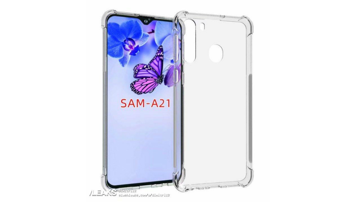 Samsung Galaxy A21 Leaked Case Renders Tip Triple Rear Cameras, Waterdrop-Style Display