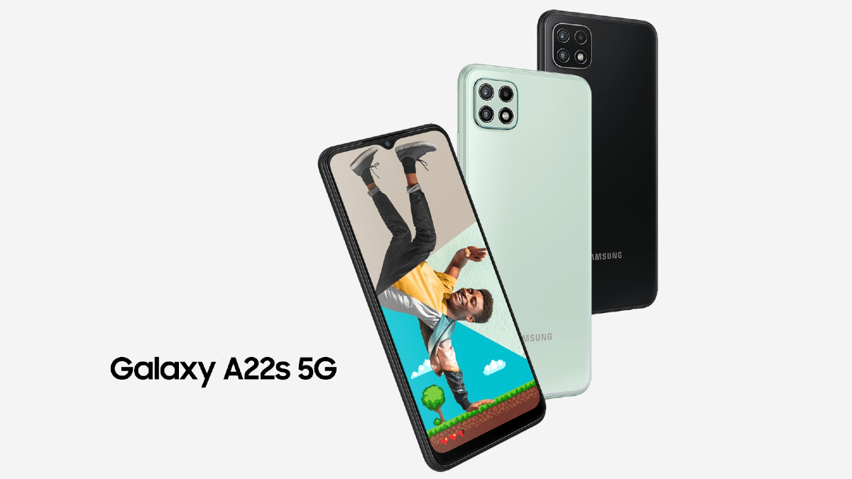 Samsung Galaxy A22s 5G With Triple Rear Cameras, 5,000mAh Battery Launched: Price, Specifications