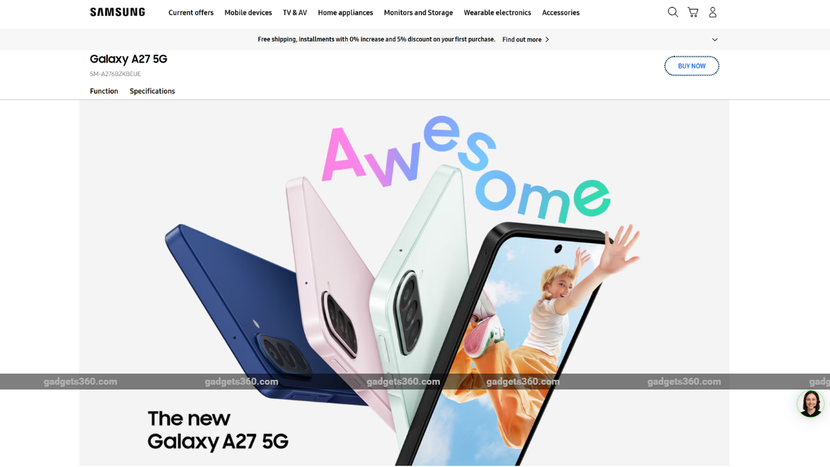 samsung galaxy a27 5g listing samsung inline Samsung Galaxy A27 5G