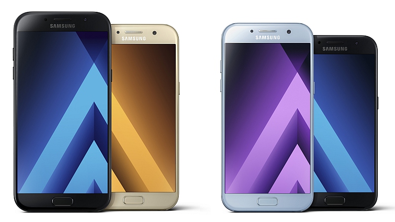 Samsung Galaxy A3, Galaxy A5, Galaxy A7 (2017) Smartphones Launched Ahead of CES 2017