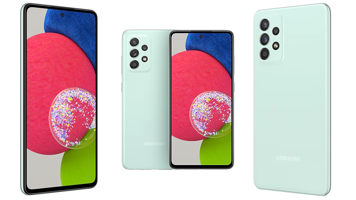 Samsung Galaxy A52s 5G Awesome Mint Colour Option Launched in India for 8GB RAM Variant