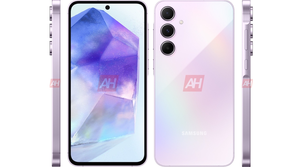 Samsung Galaxy A55 Renders Leaked Again; Suggest Three Colour Options