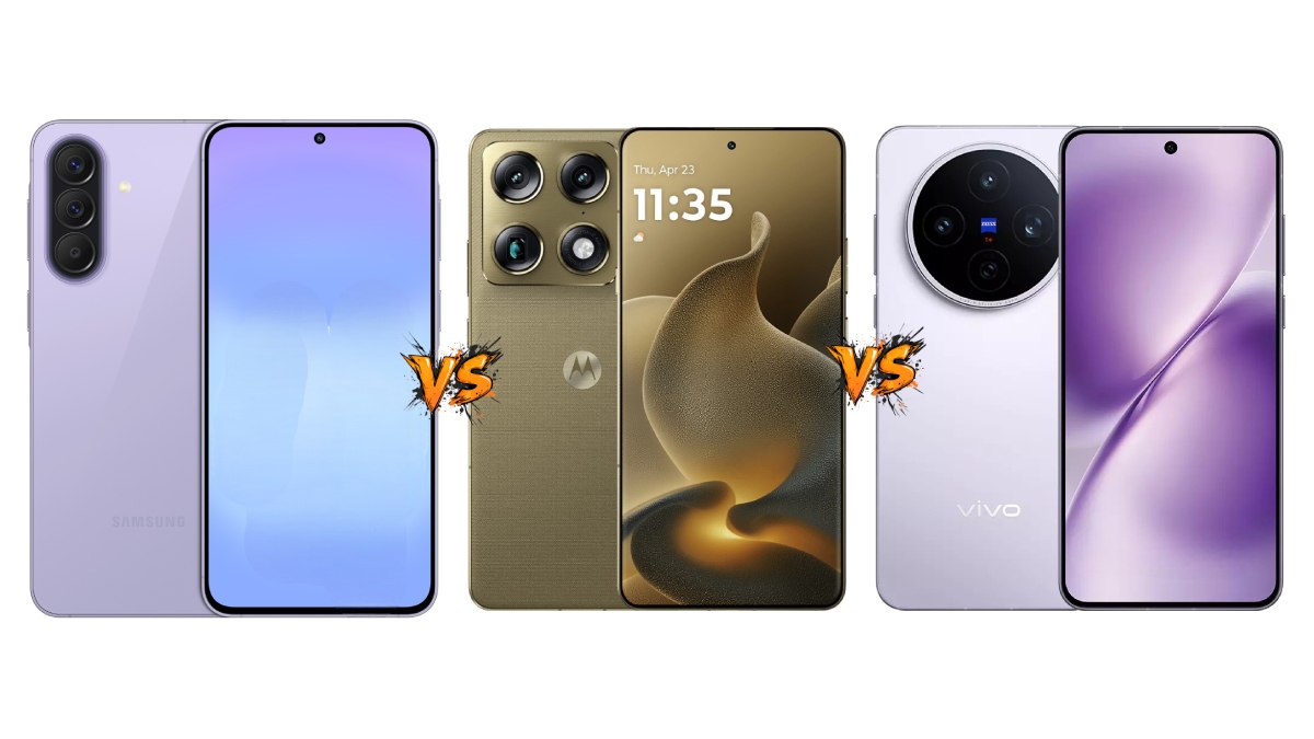 Samsung Galaxy A57 vs Motorola Signature vs Vivo X200T: Price in India, Specifications and Features Compared