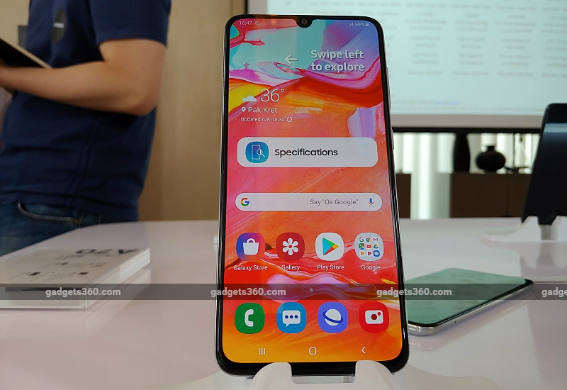 Samsung Galaxy A80 और Galaxy A70 की भारत में यह होगी कीमत, लॉन्च की तारीख का भी खुलासा