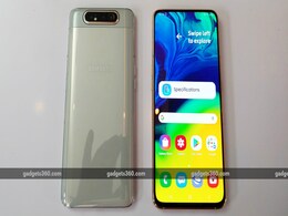 Samsung Galaxy A80 हुआ लॉन्च, इन-डिस्प्ले फिंगरप्रिंट सेंसर और रोटेटिंग कैमरे से है लैस Samsung Galaxy A80 हुआ लॉन्च, इन-डिस्प्ले फिंगरप्रिंट सेंसर और रोटेटिंग कैमरे से है लैस