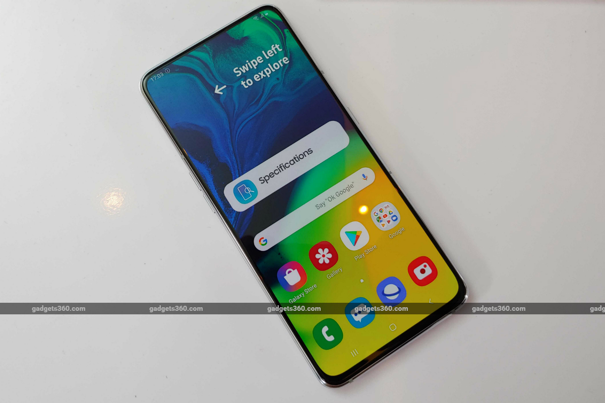 Samsung Galaxy A80 With Rotating Camera, Snapdragon 730G SoC Launched in India: Price, Specifications, Launch Offers