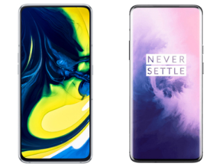 Samsung Galaxy A80 vs OnePlus 7 Pro: Price in India, Specifications Compared