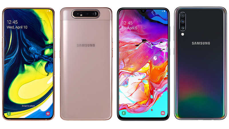 Samsung Galaxy A80 और सैमसंग Galaxy A70 एक दूसरे से कितने अलग?
