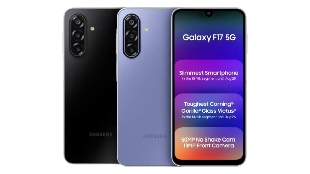 Samsung Galaxy F17 5G Launched in India With 5,000mAh Battery, 50-Megapixel Rear Camera: Price, Features