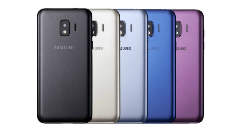 Samsung Galaxy J2 Core Render Surfaces, Highlights 5 Colour Options, Plastic Back