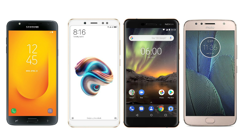 Samsung Galaxy J7 Duo vs Redmi Note 5 Pro vs Nokia 6 (2018) vs Moto G5S Plus: Price, Specifications Compared