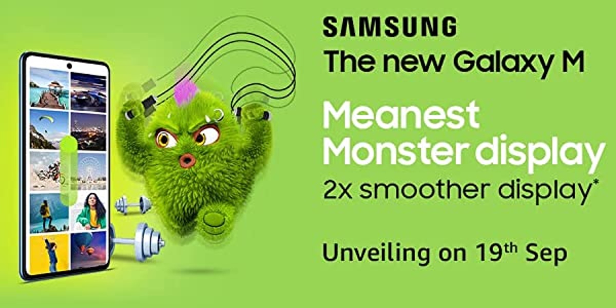 Samsung Galaxy M52 5G India Launch Date Set for September 19, Shows Amazon Teaser