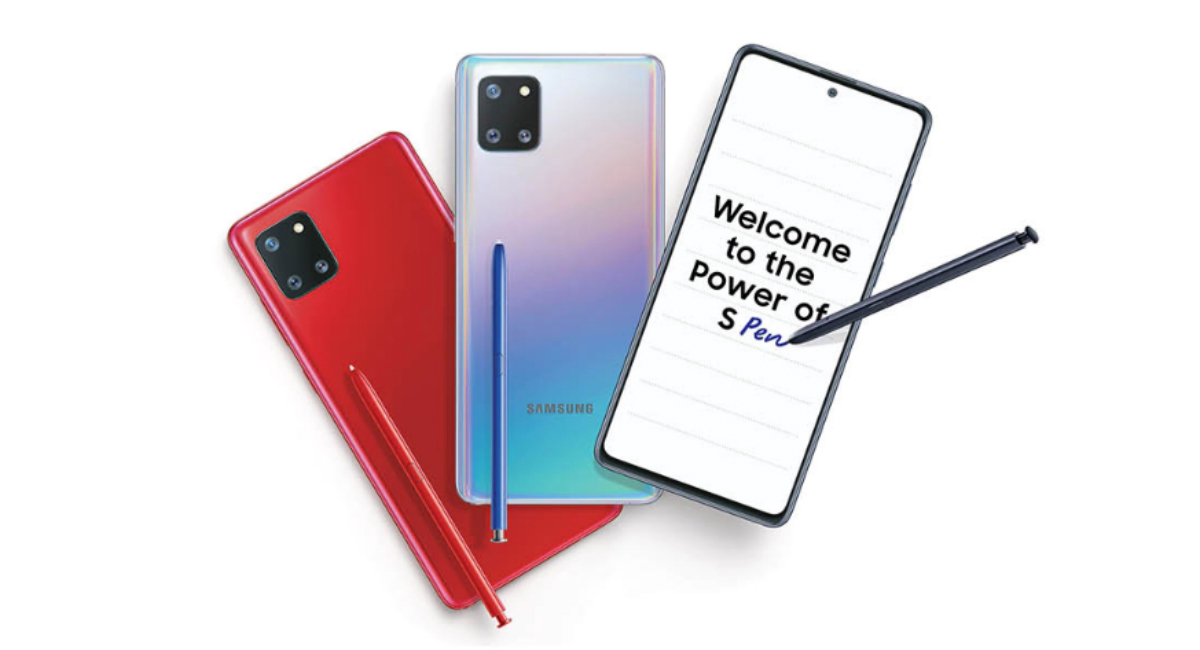 Samsung Galaxy Note 10 Lite Starts Receiving New Update With Improved Camera and Battery Performance in India