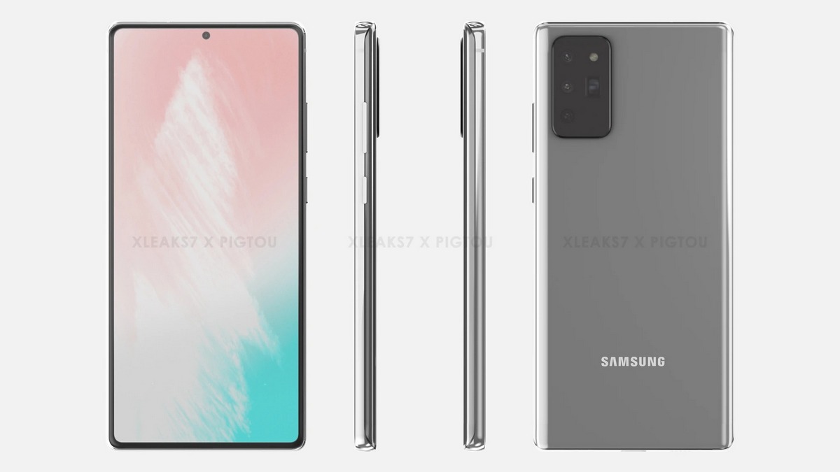 Samsung Galaxy Note 20 Renders Leaked Online, Virtual Launch Event Tipped for August