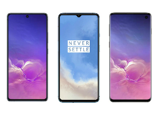 Samsung Galaxy S10 Lite vs OnePlus 7T vs Samsung Galaxy S10: Price in India, Specifications Compared