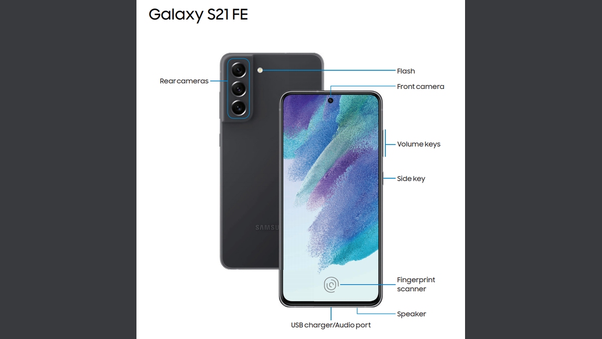 Samsung Galaxy S21 FE User Manual Surfaces Online, Shows Design Similar to Galaxy S21