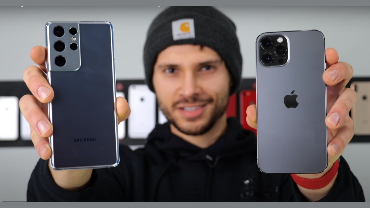 Samsung Galaxy S21 Ultra Bests Apple iPhone 12 Pro Max in Drop Test Video
