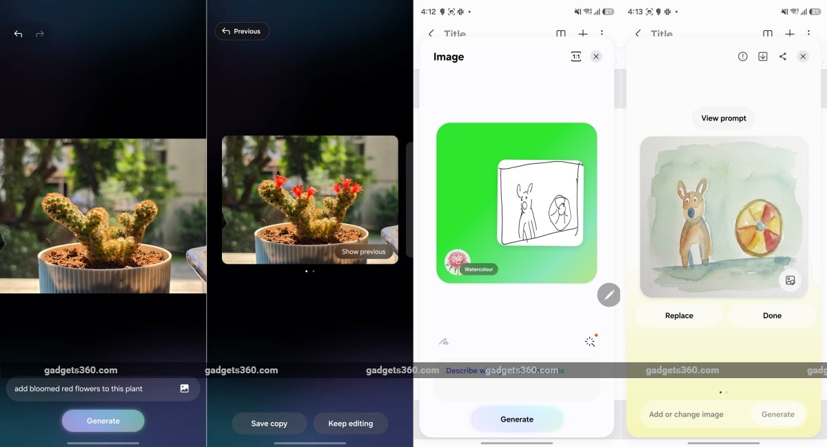 samsung galaxy s26 ultra galaxy ai creative studio gadgets 360 SamsungGalaxyS26Ultra  Samsung