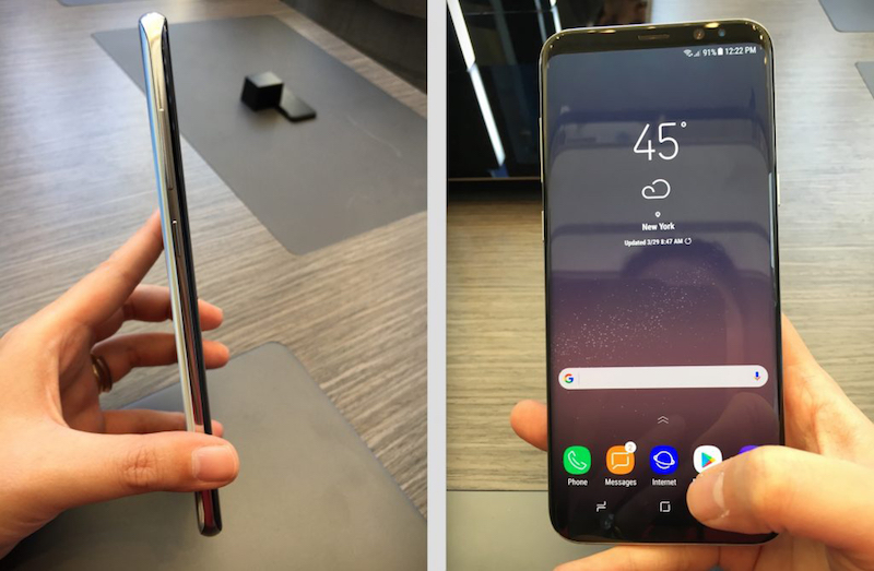 Samsung Galaxy S8, Galaxy S8+ Hands On: Great Design, Powerful Hardware