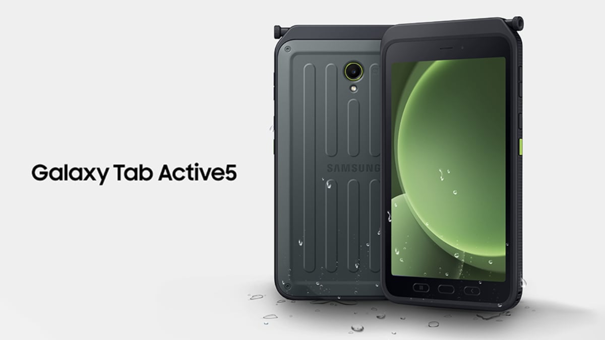Samsung Galaxy Tab Active 5 Enterprise Edition Launched in India With User-Replaceable 5,050mAh Battery